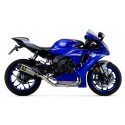 Ligne intermediaire d'Echappement ARROW INDY RACE YAMAHA YZF-R1 2017-2023