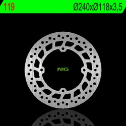 Disque de frein NG 119 Rond Fixe