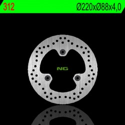 Disque de frein NG 312 Rond Fixe
