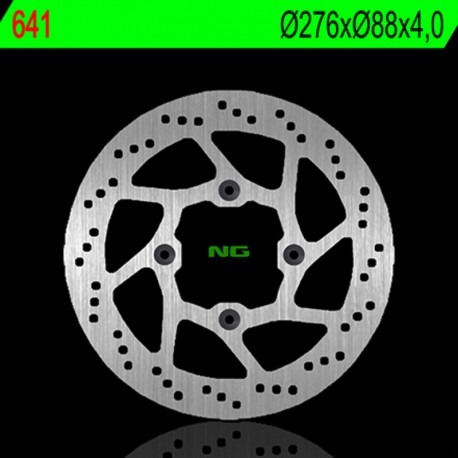 Disque de frein NG 641 Rond Fixe moto HONDA XL 125 VARADERO