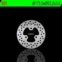 Disque de frein avant NG 651 rond fixe Honda