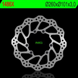 Disque de frein NG BRAKES pétale fixe 1486X