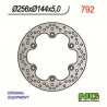 Disque de frein NG 792 Rond Fixe 0