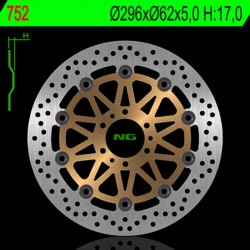Disque de frein NG 752 Rond Semi-Flottant