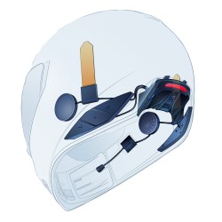 Systeme de communication SENA pour casque ICON DOMAIN