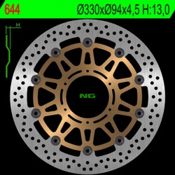 Disque de frein NG 644 Rond Semi-Flottant
