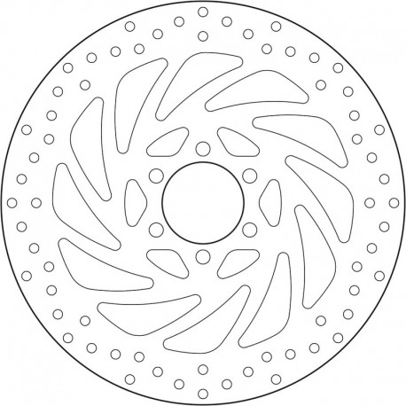 Disque de frein BREMBO Série Oro fixe - 68B407P5
