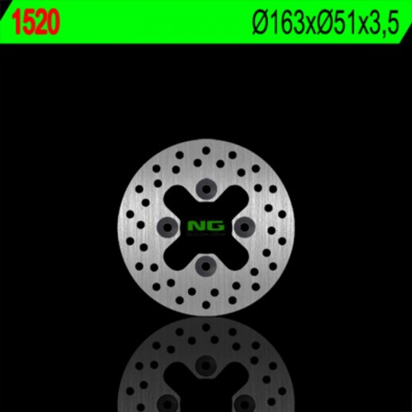 Disque de frein NG BRAKES fixe - 1520 quad KAWASAKI KFX 450 R