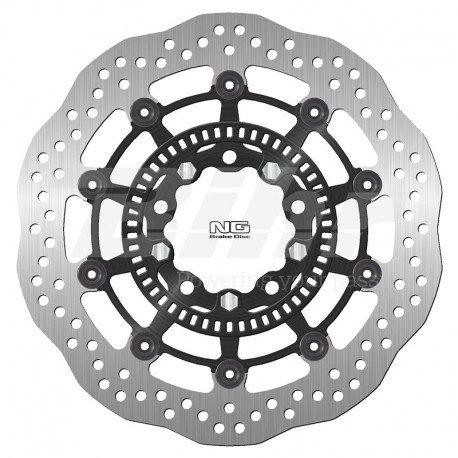 Disque de frein NG BRAKE DISC Pétale Flottant 1701X KAWASAKI ZX636R ER6 ABS