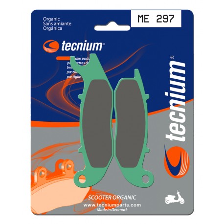 Plaquettes de frein Scooter organique TECNIUM ME297