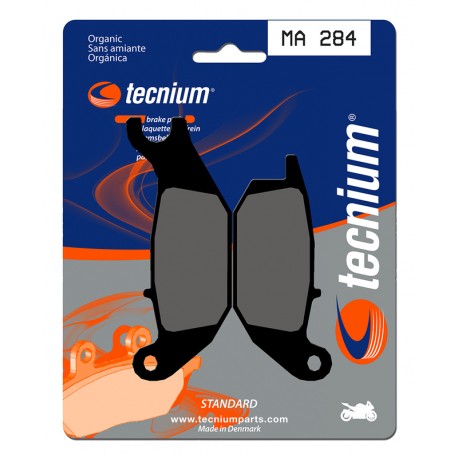 Plaquettes de frein route organique TECNIUM MA284