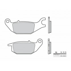 Plaquettes de frein route carbone céramique BREMBO 07HO4905