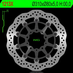 Disque de frein WAVE NG 1213X Wave flottant