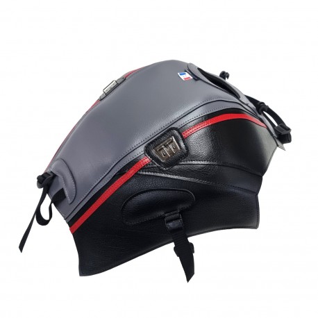 Tapis de reservoir BAGSTER KAWASAKI VERSYS 1000 2014-2023 Orage/Noir/Déco Rouge