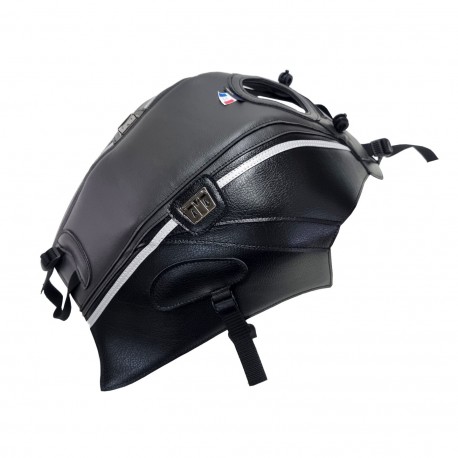 Tapis de reservoir BAGSTER KAWASAKI VERSYS 1000 2014-2023 Espace/Noir/Déco Argent