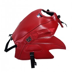 Tapis de reservoir BAGSTER HONDA CB500X 2015-2023 ROUGE FONCE/DECO BRODERIE CARMIN