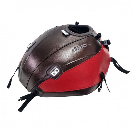 Tapis de reservoir BAGSTER KAWASAKI Z900RS 2017-2022 MARRON METALISE/DECO ROUGE