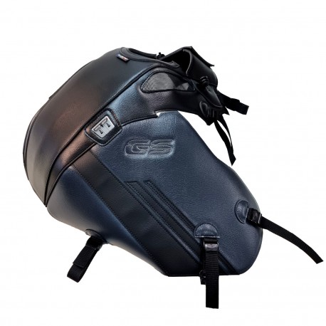 Tapis de reservoir BAGSTER BMW R1250GS ADVENTURE 2018-2023 Noir/Anthracite/Déco Noir Mat Grainé