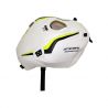 Tapis de reservoir BAGSTER HONDA CB500R 2018-2022 BLANC DECO JAUNE FLUO/NOIR 0