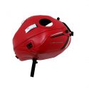 Tapis de reservoir BAGSTER HONDA CB500F 2018-2023 ROUGE DECO ARGENT/NOIR