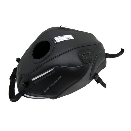 Tapis de reservoir BAGSTER HONDA CB500F 2018-2023 NOIR MAT GRAINE DECO ARGENT/ANTHRACITE