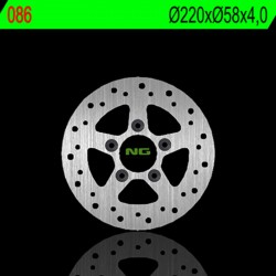 Disque de frein NG 086 Rond Fixe