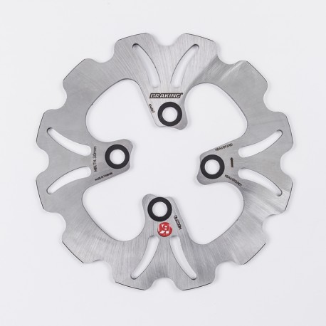 Disque de frein BRAKING Pétale fixe - MB02FID scooter MBK BOOSTER YAMAHA BW'S