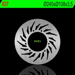 Disque de frein NG 837 Rond Fixe