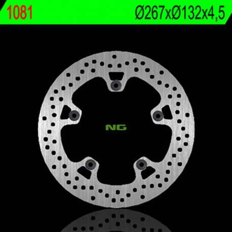 Disque de frein NG BRAKES fixe 1081 scooter MBK EVOLIS SKYCRUISER YAMAHA MAJESTY X-MAX FZ8