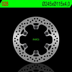 Disque de frein NG 028 Rond Fixe