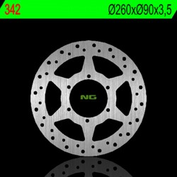 Disque de frein NG 342 Rond Fixe