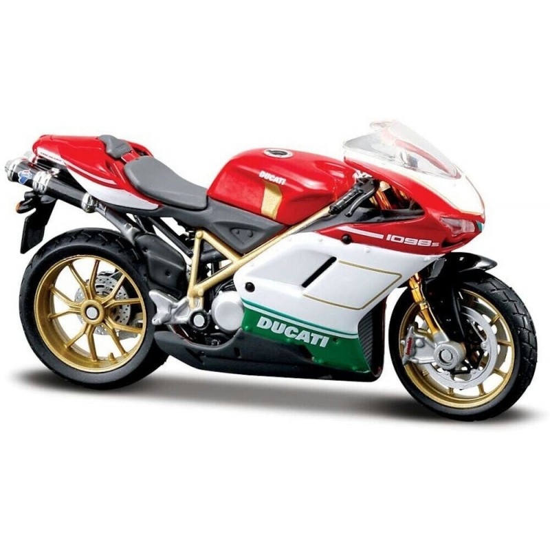 Miniature MAISTO DUCATI 1198 S Modele reduit Moto idee cadeaux motard