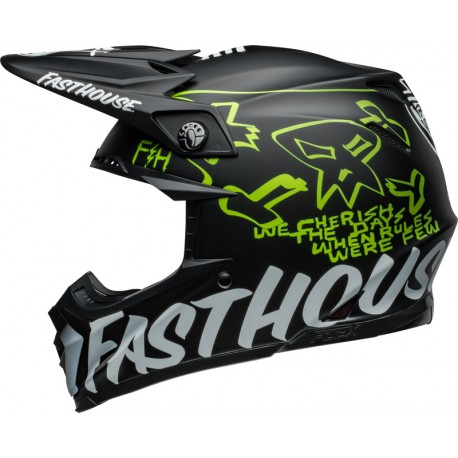 Casque cross BELL Moto-9s Flex Fasthouse MC Core Matte