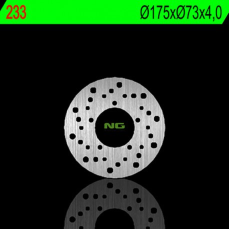 Disque de frein NG 233 Rond Fixe