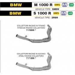 Collecteur racing ARROW BMW S1000R 2021-2023 M1000R 2023