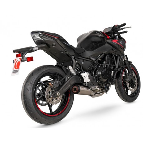Ligne d'Echappement SCORPION red power KAWASAKI Z650 2020-2023