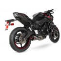 Ligne d'Echappement SCORPION Serket Taper KAWASAKI Z650 2020-2023
