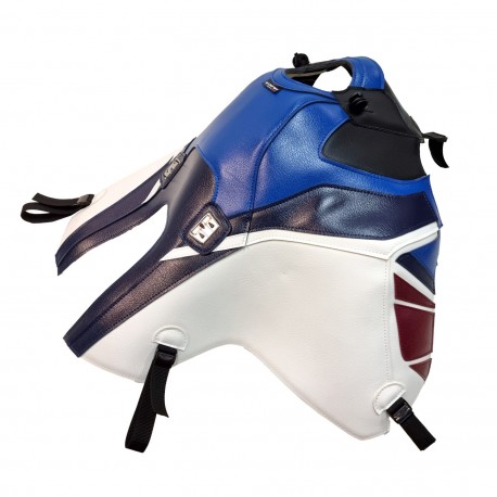 Tapis de reservoir BAGSTER HONDA CRF 1100 AFRICA TWIN SPORT 2020-2023 NOIR MAT GRAINE/GITANE/BLEU FONCE/DECO BDX/