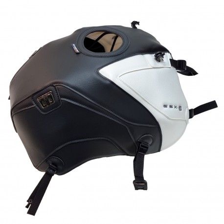 Tapis de reservoir BAGSTER SUZUKI GSX-S 8S 2023 NOIR MAT GRAINE/BLANC