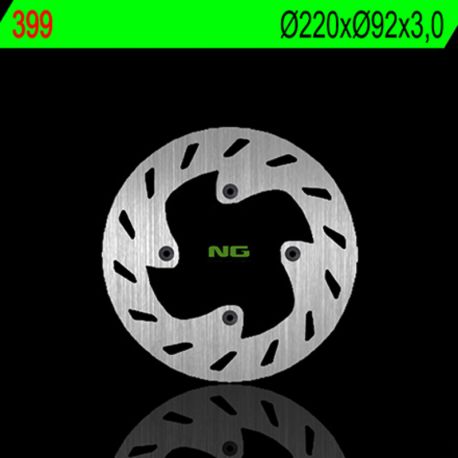 Disque de frein NG 399 Rond Fixe