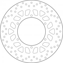 Disque de frein BREMBO Oro 68B407M4
