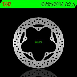 Disque de frein NG 1292 Rond Fixe