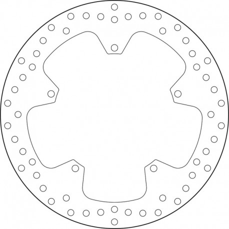 Disque de frein BREMBO Oro fixe 68B407M9 YAMAHA YZF125R 