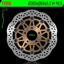 Disque de frein WAVE NG 1159X Wave Flottant