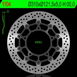 Disque de frein NG BRAKES flottant 1104