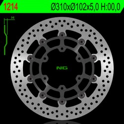 Disque de frein NG BRAKES flottant 1214