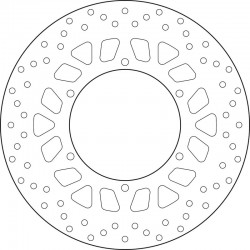 Disque de frein BREMBO Oro 68B407L1