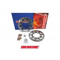 Kit Disques de frein avant Oversize BRAKING Yamaha T-MAX 530 T-MAX 560 2015-2016