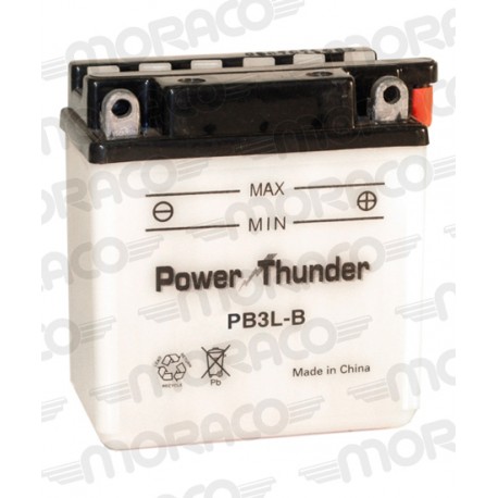 Batterie moto Power Thunder activé d'usine FA YB3L-B