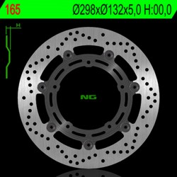 Disque de frein NG BRAKES flottant 165